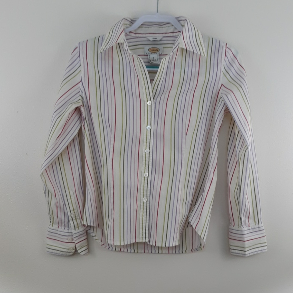 Ladies Talbots Long Sleeve Blouse sz. SM